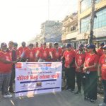 रुपन्देहीको देवदहमा पोलियो विरुद्ध सचेतना  र् याली  सम्पन्न